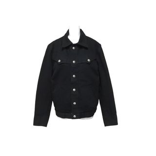 クロムハーツ(Chrome Hearts)の極美品 CHROME HEARTS クロムハーツ 袖フレアニーパッチ クロスボタン デニムジャケット シルバー金具 サイズS 中古 61772(その他)