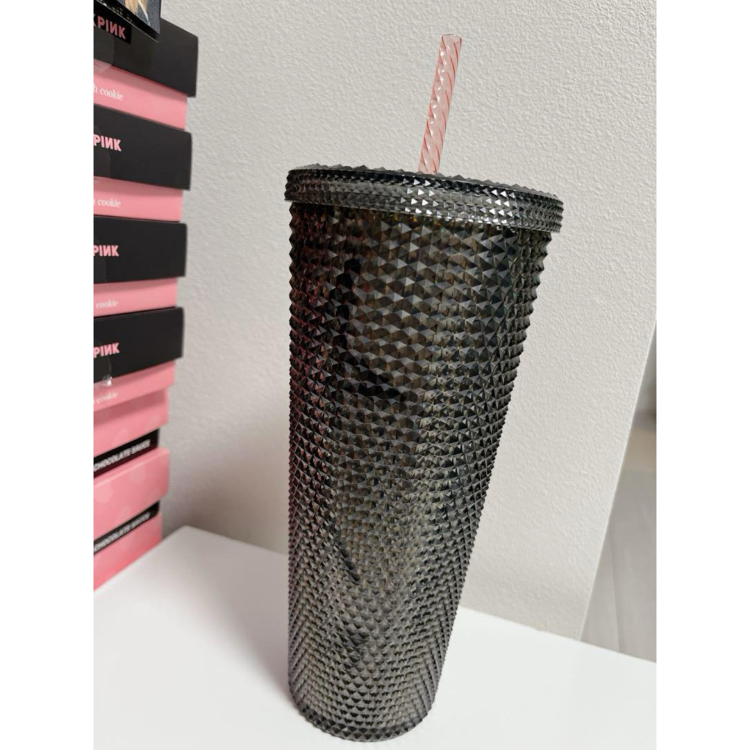 Starbucks - BLACKPINK Starbucks コラボ タンブラー 黒 24OZ 箱 Starbucks - BLACKPINK Starbucks コラボ タンブラー 黒 24OZ 箱