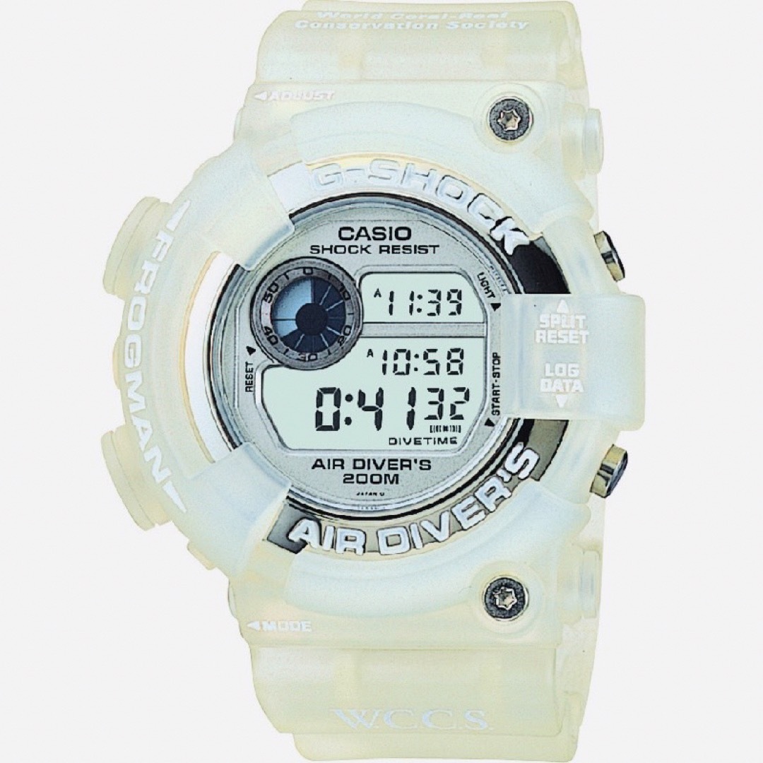 G-SHOCK(ジーショック)のG-SHOCK FROGMAN 初代WCCS マンタ DW-8250WC-7AT メンズの時計(腕時計(デジタル))の商品写真