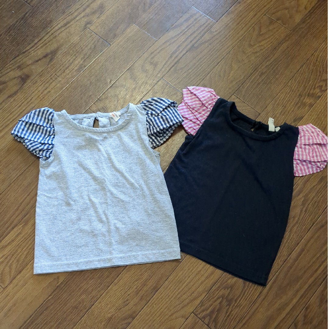 LAGOM(ラーゴム)のカットソーLagom　2枚組　95 キッズ/ベビー/マタニティのキッズ服女の子用(90cm~)(Tシャツ/カットソー)の商品写真