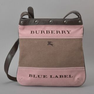 BURBERRY BLUE LABEL - 未使用に近い◇バーバリー ブルーレーベル ショルダーバッグ コーデュロイ ピンク