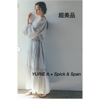 Spick & Span - 美品YURIE A.× Spick&Span3WAYギャザードレスワンピ グレー