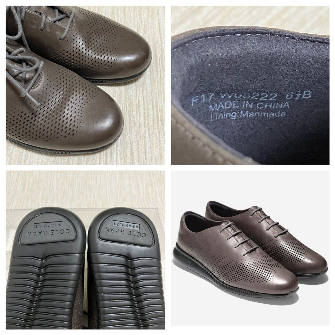 Cole Haan(コールハーン)のコールハーン 2.ゼログランド オックスフォード レディース 本革 23.5cm レディースの靴/シューズ(ローファー/革靴)の商品写真