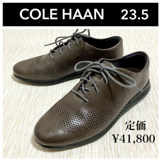コールハーン(Cole Haan)のコールハーン 2.ゼログランド オックスフォード レディース 本革 23.5cm(ローファー/革靴)