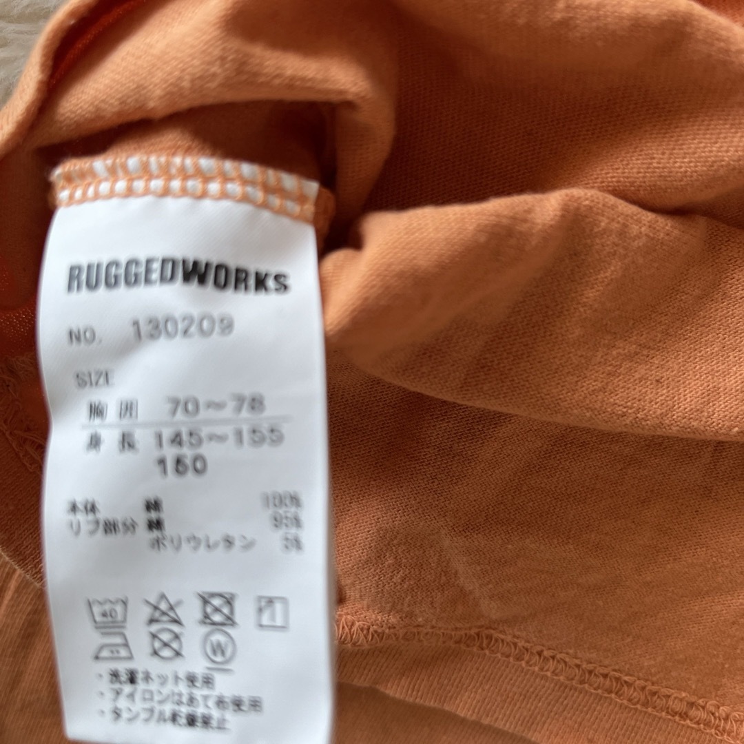 RUGGEDWORKS(ラゲッドワークス)のラゲッドワークス150サイズ2点セットロンT キッズ/ベビー/マタニティのキッズ服女の子用(90cm~)(Tシャツ/カットソー)の商品写真
