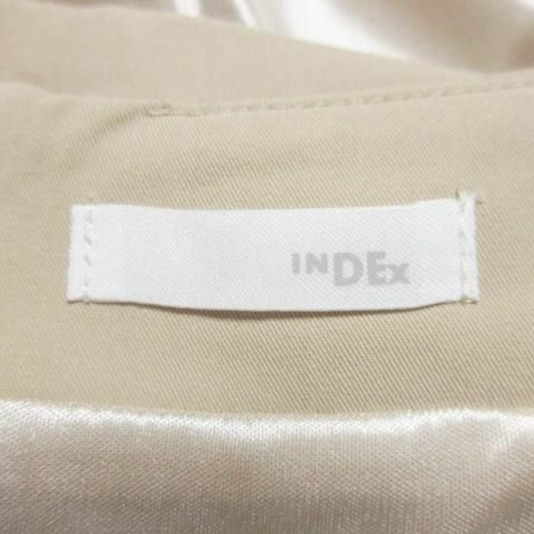 INDEX(インデックス)のインデックス タイトスカート ミニ M ベージュ 210913MN2A レディースのスカート(ミニスカート)の商品写真