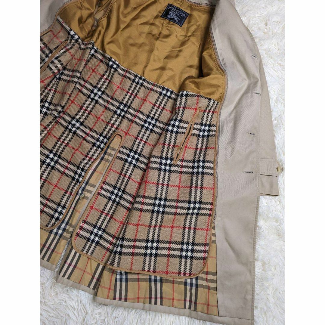 BURBERRY(バーバリー)のBURBERRYS バーバリー メンズ トレンチコート ノバチェック Lサイズ メンズのジャケット/アウター(トレンチコート)の商品写真