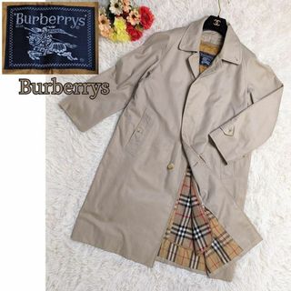 バーバリー(BURBERRY)のBURBERRYS バーバリー メンズ トレンチコート ノバチェック Lサイズ(トレンチコート)