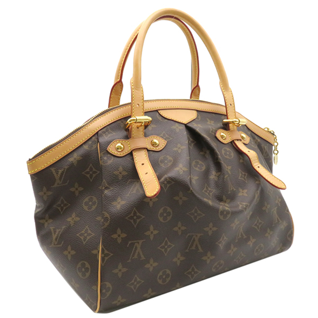 LOUIS VUITTON(ルイヴィトン)のルイヴィトン LOUIS VUITTON ハンドバッグ ティヴォリGM モノグラムキャンバス ブラウン ゴールド金具 茶  M40144 MB2131 【保存袋】【中古】 レディースのバッグ(ハンドバッグ)の商品写真