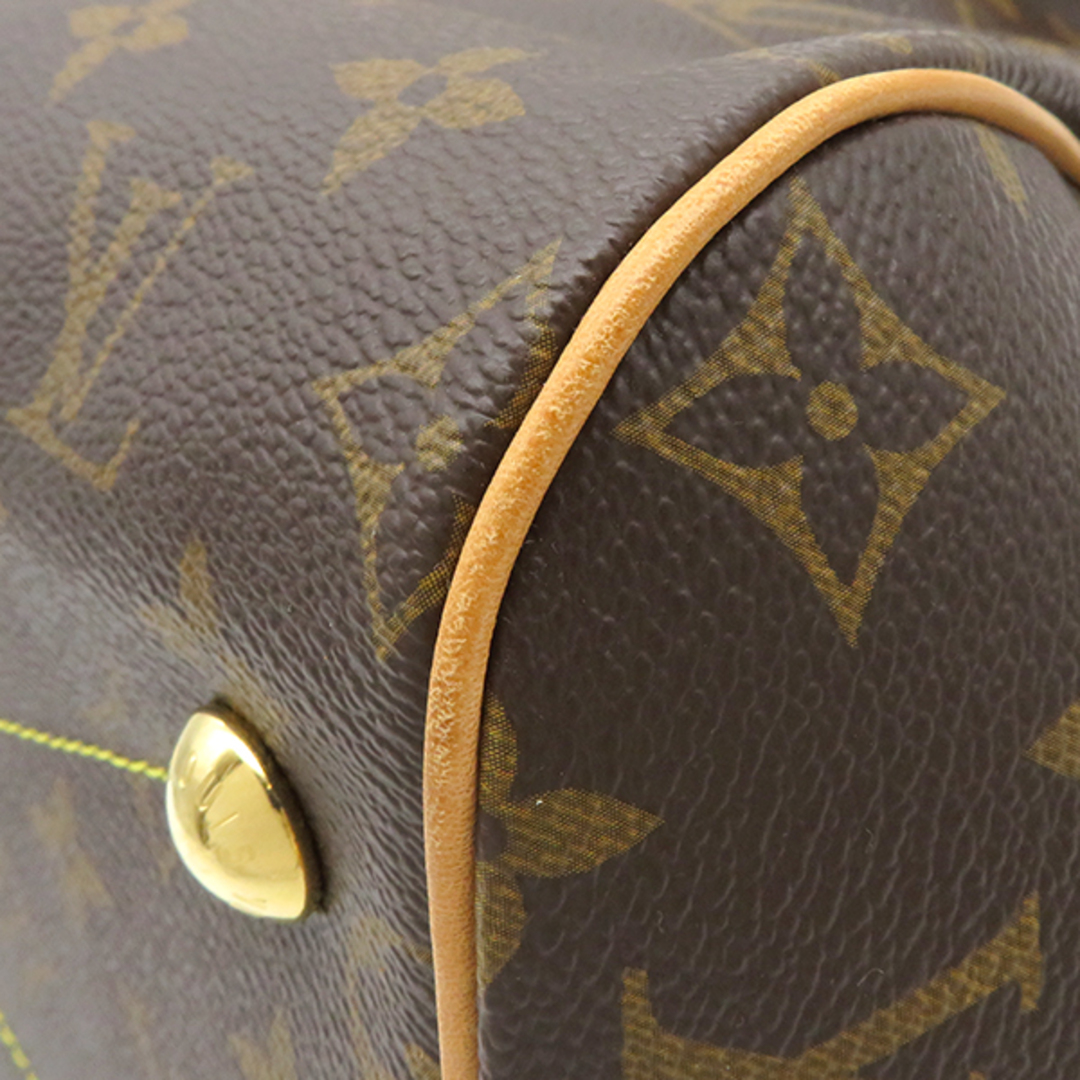 LOUIS VUITTON(ルイヴィトン)のルイヴィトン LOUIS VUITTON ハンドバッグ ティヴォリGM モノグラムキャンバス ブラウン ゴールド金具 茶  M40144 MB2131 【保存袋】【中古】 レディースのバッグ(ハンドバッグ)の商品写真