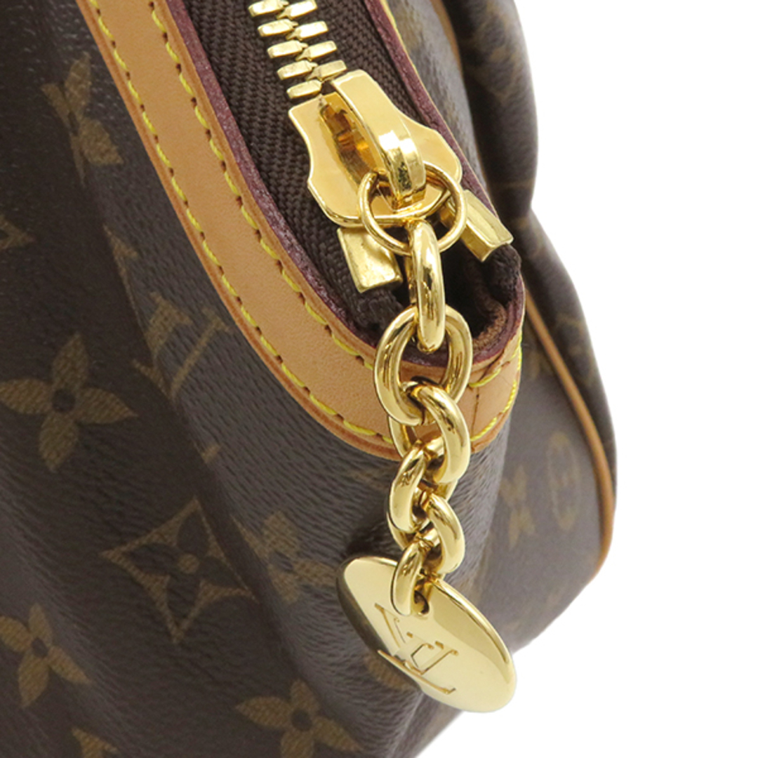 LOUIS VUITTON(ルイヴィトン)のルイヴィトン LOUIS VUITTON ハンドバッグ ティヴォリGM モノグラムキャンバス ブラウン ゴールド金具 茶  M40144 MB2131 【保存袋】【中古】 レディースのバッグ(ハンドバッグ)の商品写真