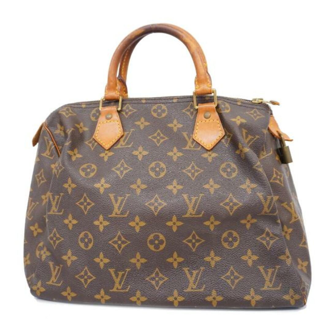 LOUIS VUITTON(ルイヴィトン)の【4ge4454】ルイヴィトン ハンドバッグ/モノグラム/スピーディ30/M41108/ブラウン【中古】レディース レディースのバッグ(ハンドバッグ)の商品写真