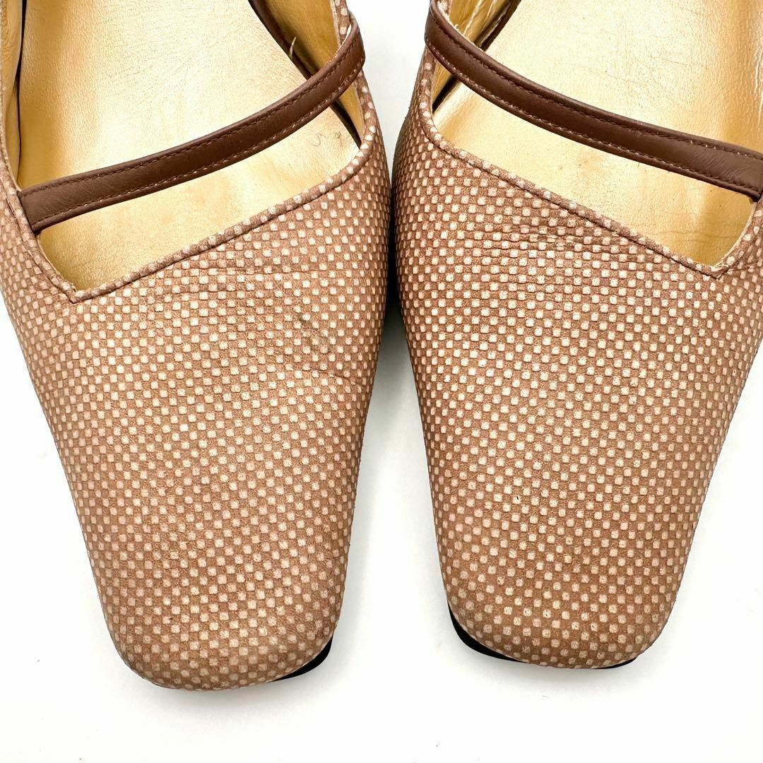 GINZA Kanematsu(ギンザカネマツ)の銀座かねまつ　サンダル ミュール バックストラップ ライトブラウン 23㎝ レディースの靴/シューズ(サンダル)の商品写真