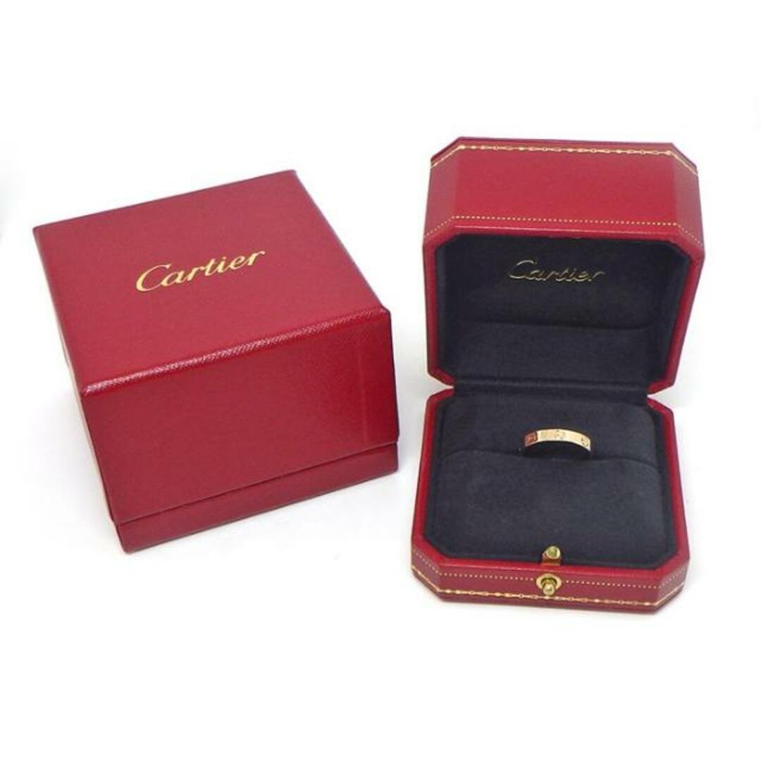 Cartier(カルティエ)のカルティエ Cartier リング ミニ ラブ B4085258 K18PG 17.5号 / #58 【中古】 レディースのアクセサリー(リング(指輪))の商品写真