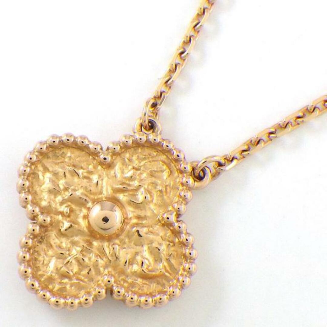 Van Cleef & Arpels - ヴァンクリーフ＆アーペル Van Cleef & Arpels ネックレス ヴィンテージ アルハンブラ VCARN9ZS00 K18PG 【箱・保付き】 【中古】