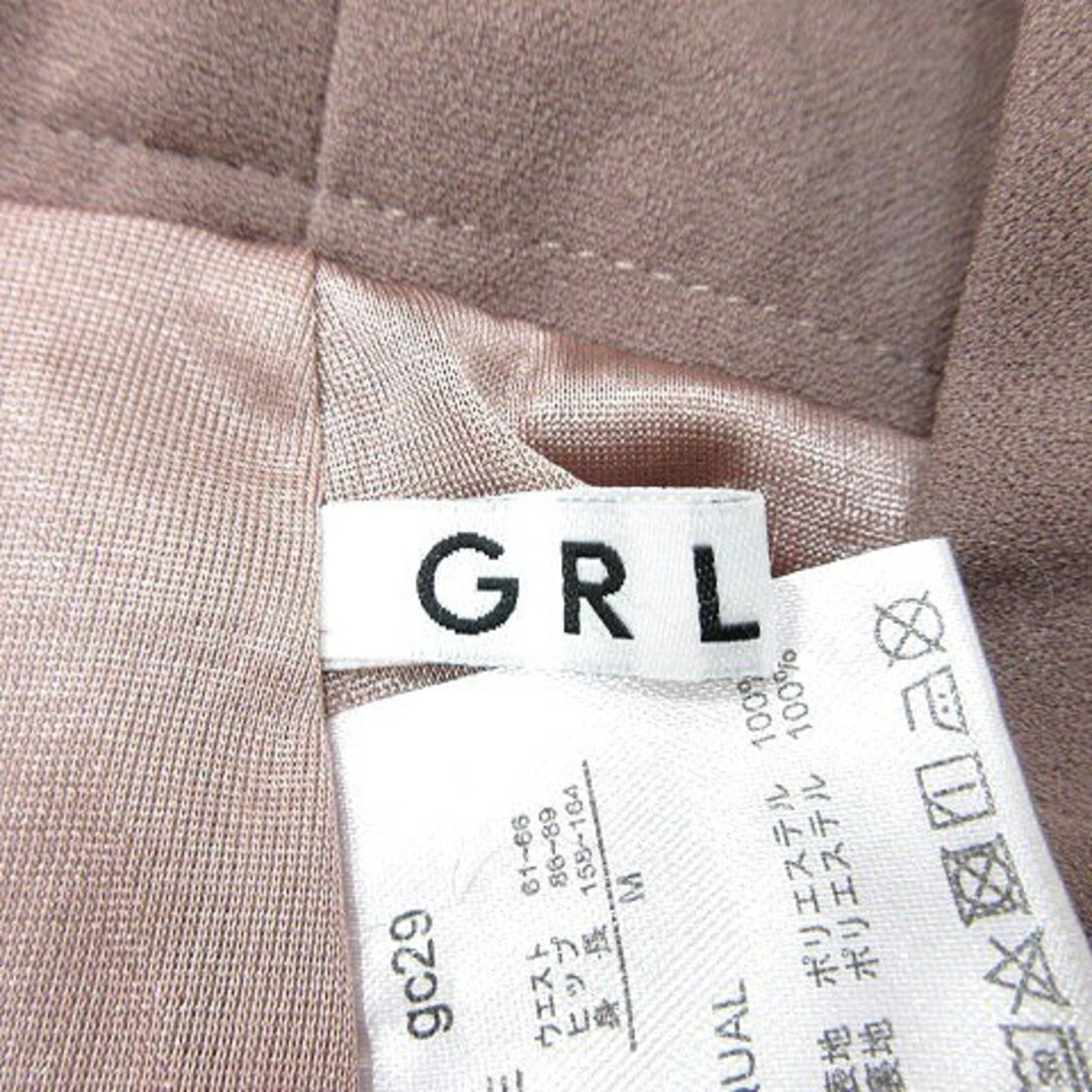 GRL(グレイル)のグレイル GRL フレアスカート マキシ ロング M ピンク /MN レディースのスカート(ロングスカート)の商品写真