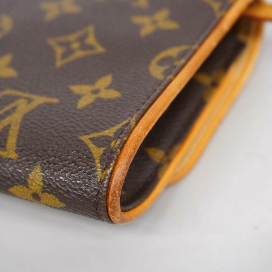 LOUIS VUITTON(ルイヴィトン)の【4ge4392】ルイヴィトン ショルダーバッグ/モノグラム/ポシェットツインGM/M51852/ブラウン【中古】レディース レディースのバッグ(ショルダーバッグ)の商品写真