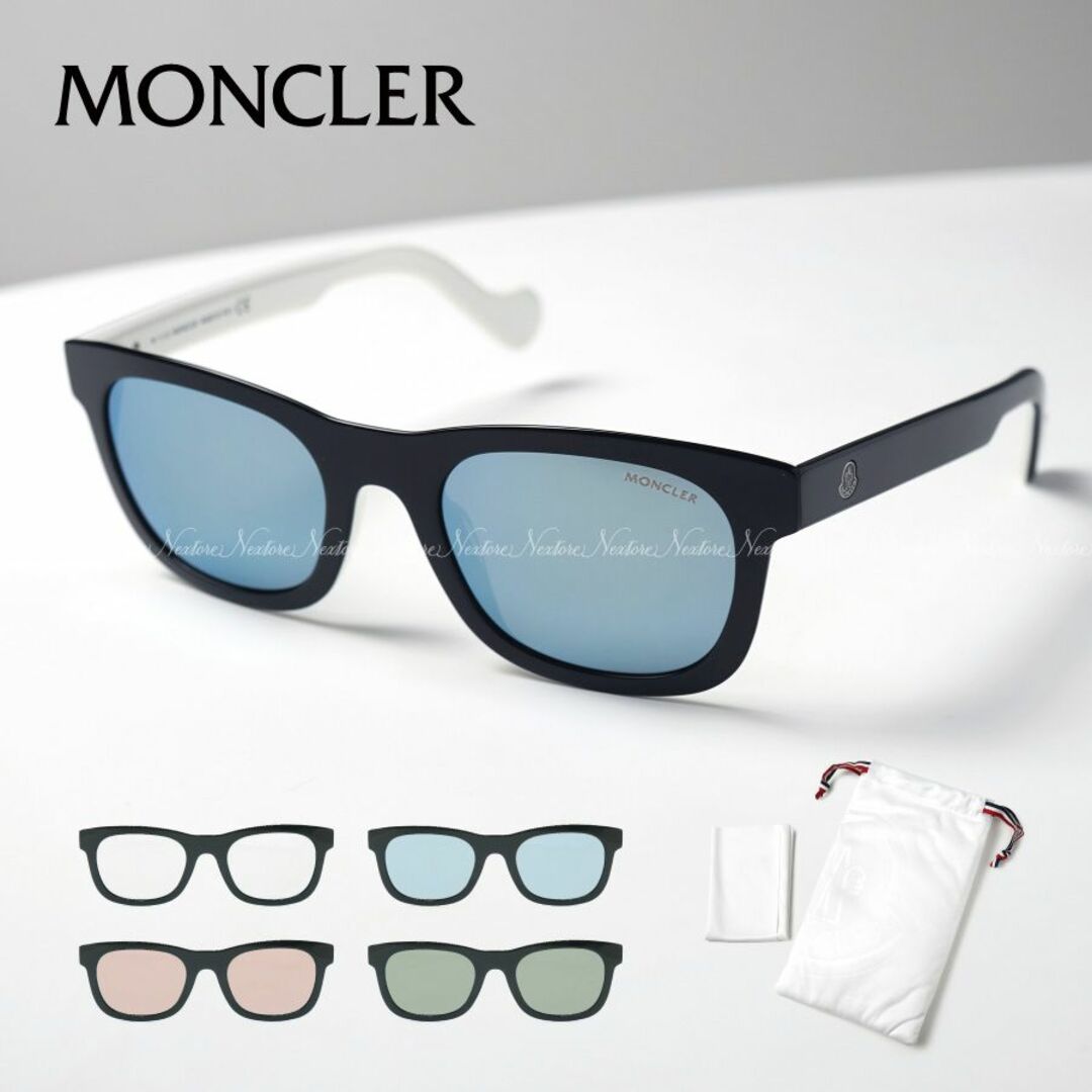 MONCLER(モンクレール)の正規品 新品 モンクレール ML0122 04X メガネ サングラス 眼鏡 メンズのファッション小物(サングラス/メガネ)の商品写真