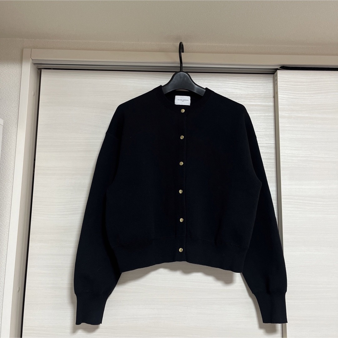 UNITED ARROWS(ユナイテッドアローズ)のUNITED ARROWS スナップボタン カーディガン レディースのトップス(カーディガン)の商品写真