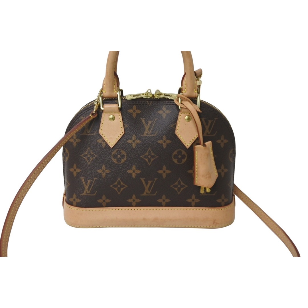 LOUIS VUITTON(ルイヴィトン)のLOUIS VUITTON ルイヴィトン アルマBB ハンドバッグ M53152 モノグラムキャンバス ブラウン ゴールド金具 良品 中古 61634 レディースのバッグ(ハンドバッグ)の商品写真