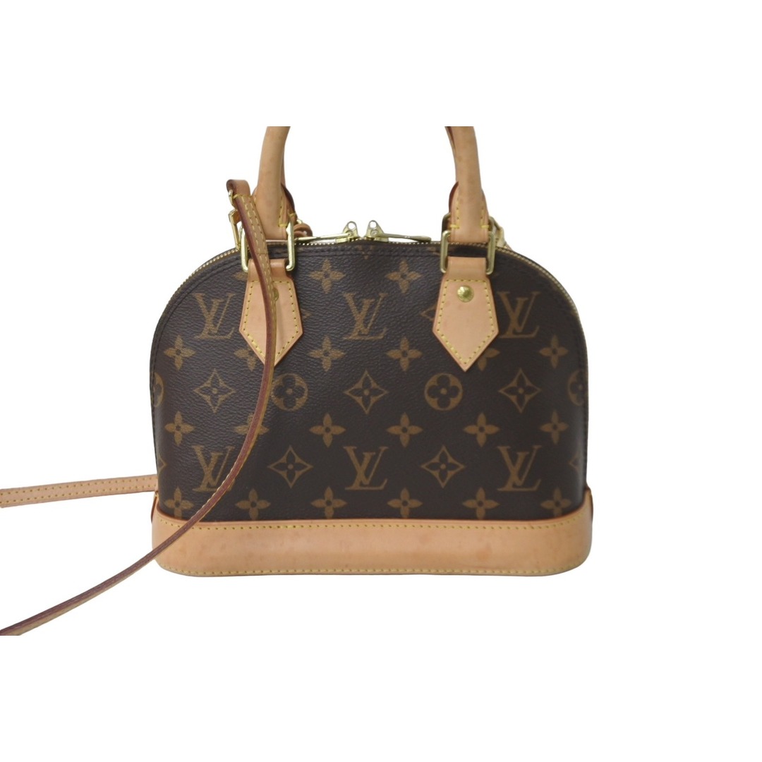 LOUIS VUITTON(ルイヴィトン)のLOUIS VUITTON ルイヴィトン アルマBB ハンドバッグ M53152 モノグラムキャンバス ブラウン ゴールド金具 良品 中古 61634 レディースのバッグ(ハンドバッグ)の商品写真