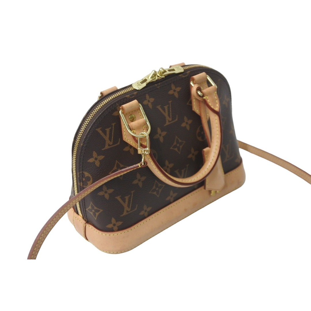 LOUIS VUITTON(ルイヴィトン)のLOUIS VUITTON ルイヴィトン アルマBB ハンドバッグ M53152 モノグラムキャンバス ブラウン ゴールド金具 良品 中古 61634 レディースのバッグ(ハンドバッグ)の商品写真