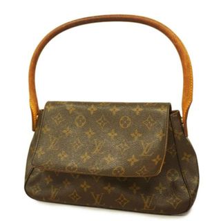 ルイヴィトン(LOUIS VUITTON)の【4ge4226】ルイヴィトン ショルダーバッグ/モノグラム/ミニルーピング/M51147/ブラウン【中古】レディース(ショルダーバッグ)