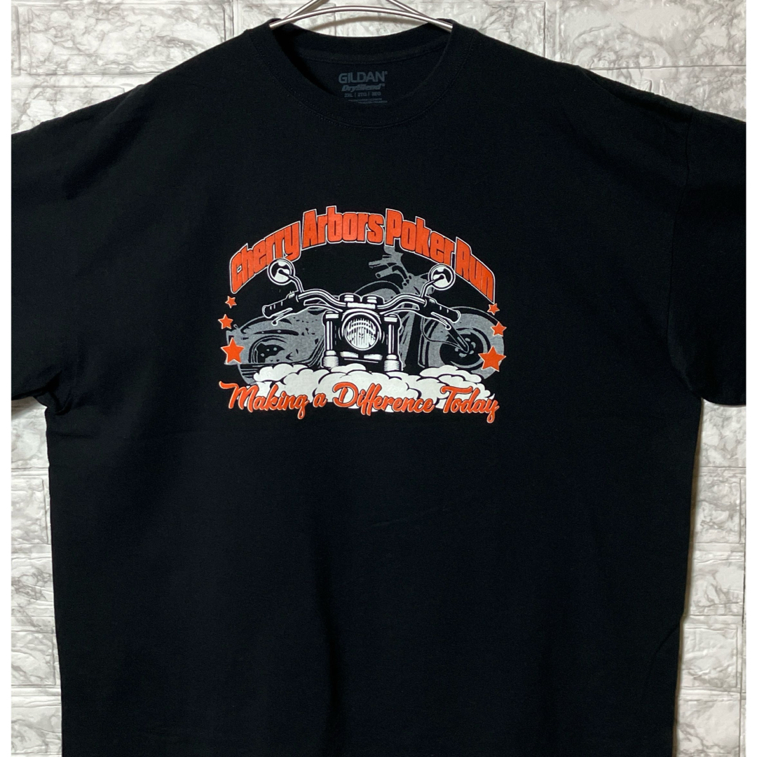 GILDAN(ギルタン)の【レア】US古着 ビッグサイズ 2XLsize GILDAN Tシャツ ブラック メンズのトップス(Tシャツ/カットソー(半袖/袖なし))の商品写真