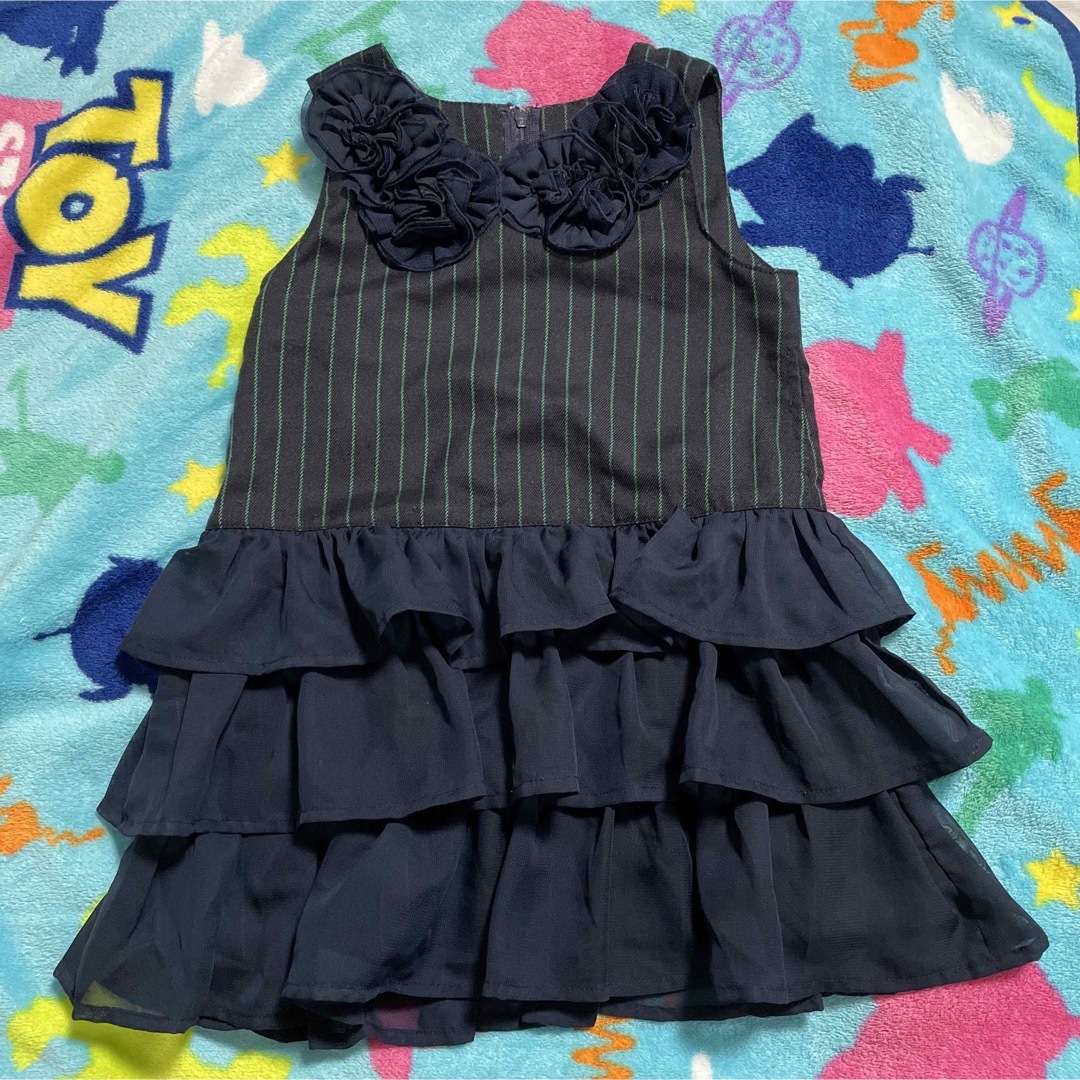 HAKKA(ハッカ)のハッカキッズ HAKKA ワンピース 100 キッズ/ベビー/マタニティのキッズ服女の子用(90cm~)(ワンピース)の商品写真