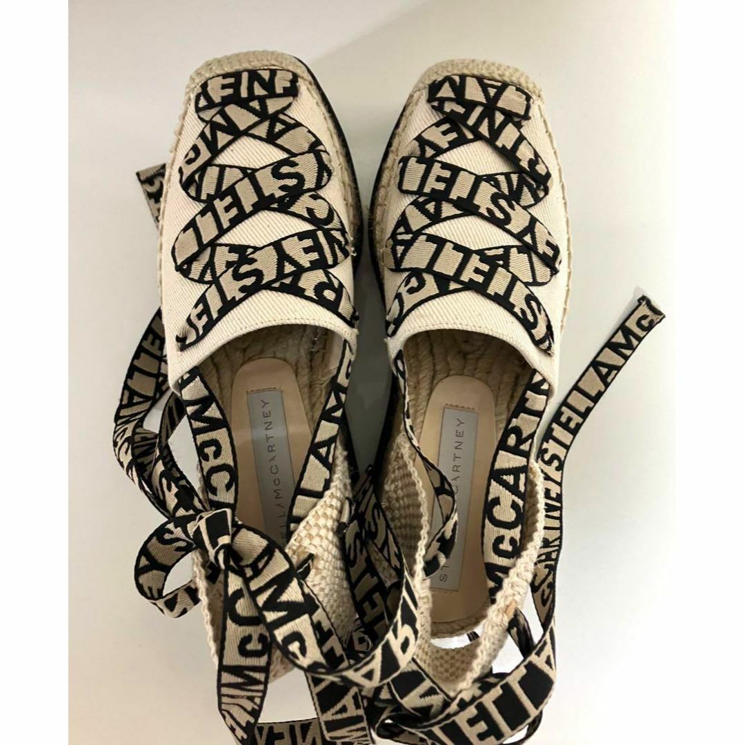 Stella McCartney(ステラマッカートニー)のステラマッカートニー　レースアップ　エスパドリーユ　サンダル　厚底 レディースの靴/シューズ(サンダル)の商品写真