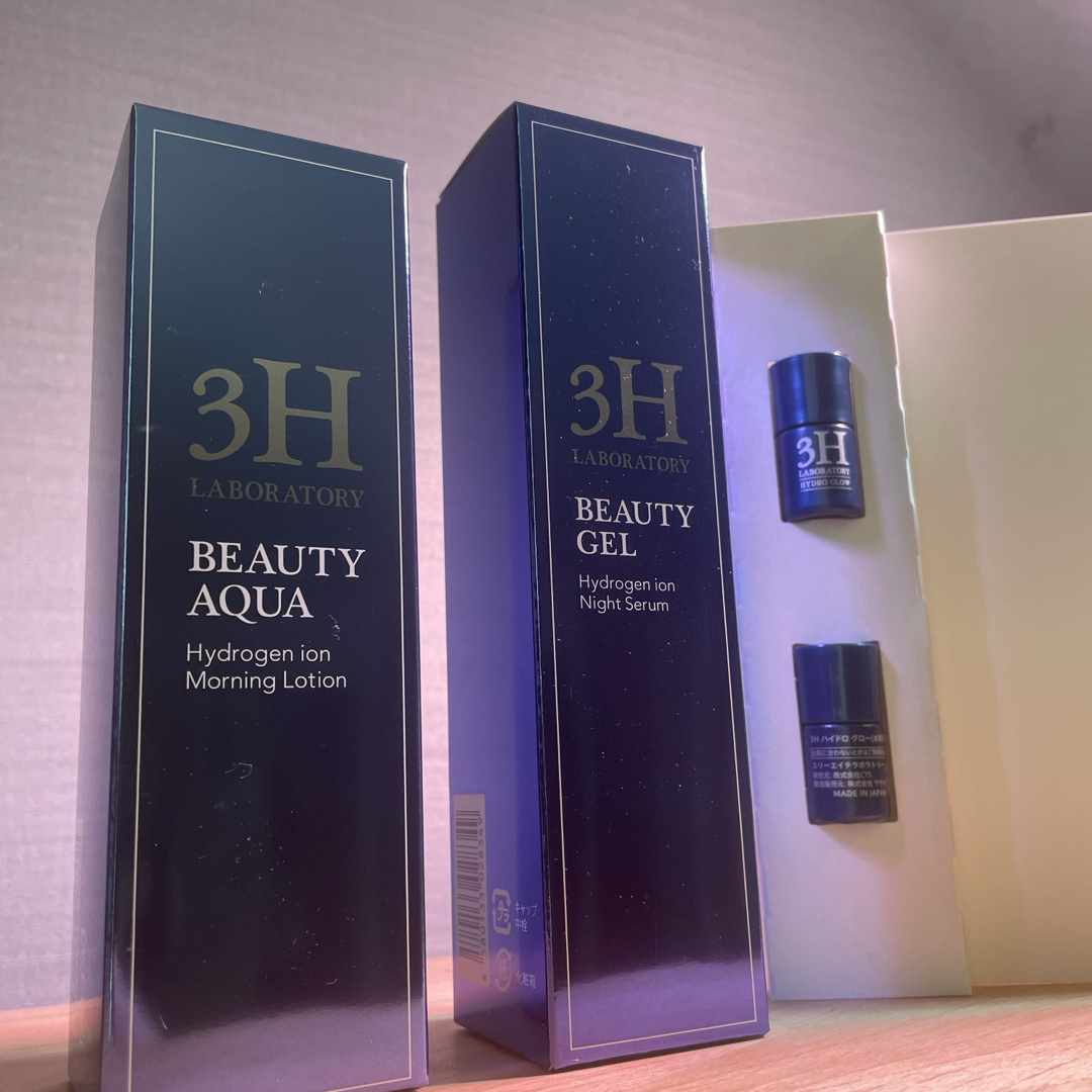 【新品未開封】3H Laboratoryセット スリーエイチ コスメ/美容のスキンケア/基礎化粧品(化粧水/ローション)の商品写真