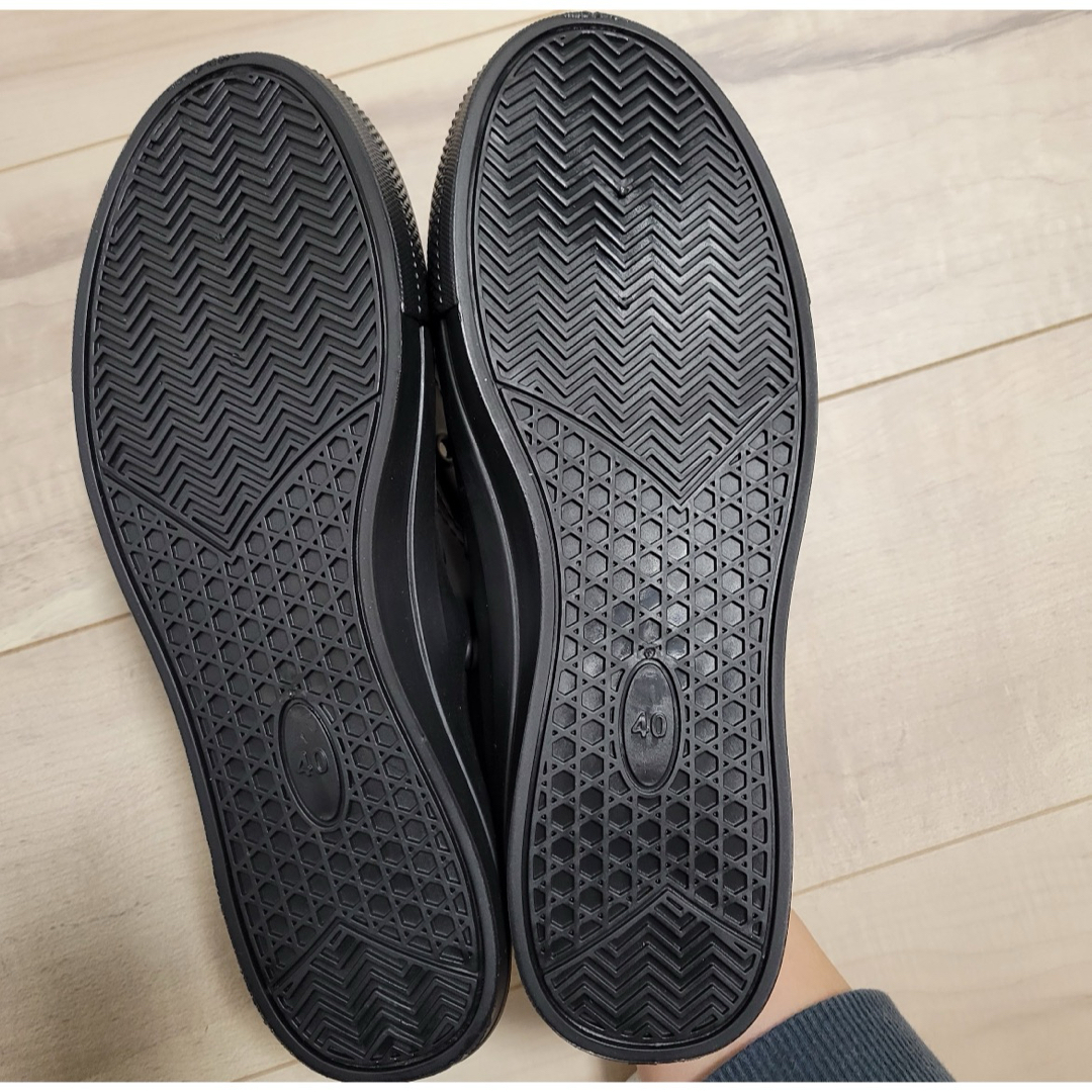 24cm レインスニーカー レインシューズ レディース 防水 シンプル 長靴 レディースの靴/シューズ(レインブーツ/長靴)の商品写真