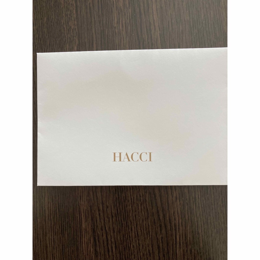 HACCI(ハッチ)のHACCI  封筒 コスメ/美容のスキンケア/基礎化粧品(化粧水/ローション)の商品写真