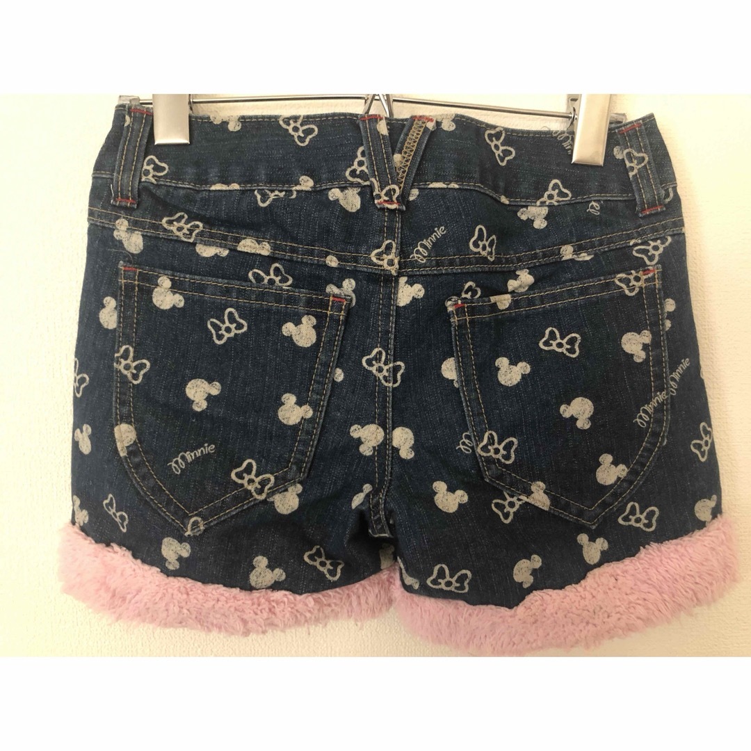 GAP Kids(ギャップキッズ)の新品 kids ミニー デニム　ショートパンツ　キッズ  140 キッズ/ベビー/マタニティのキッズ服女の子用(90cm~)(パンツ/スパッツ)の商品写真