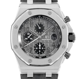 オーデマピゲ(AUDEMARS PIGUET)のオーデマピゲ ロイヤルオーク オフショア クロノグラフ 26470ST.OO.A104CR.01 メンズ 中古 腕時計(腕時計(アナログ))