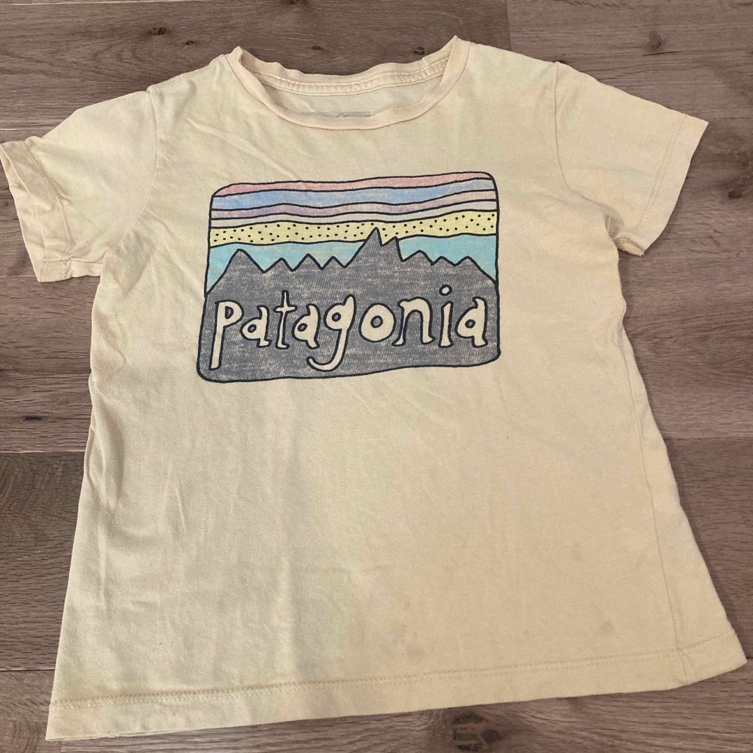 patagonia(パタゴニア)のパタゴニアtシャツ 5t キッズ/ベビー/マタニティのキッズ服男の子用(90cm~)(Tシャツ/カットソー)の商品写真