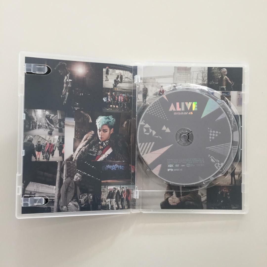 BIGGANG ALIVE 初回限定生産盤 DVD CD パッケージ エンタメ/ホビーのDVD/ブルーレイ(ミュージック)の商品写真