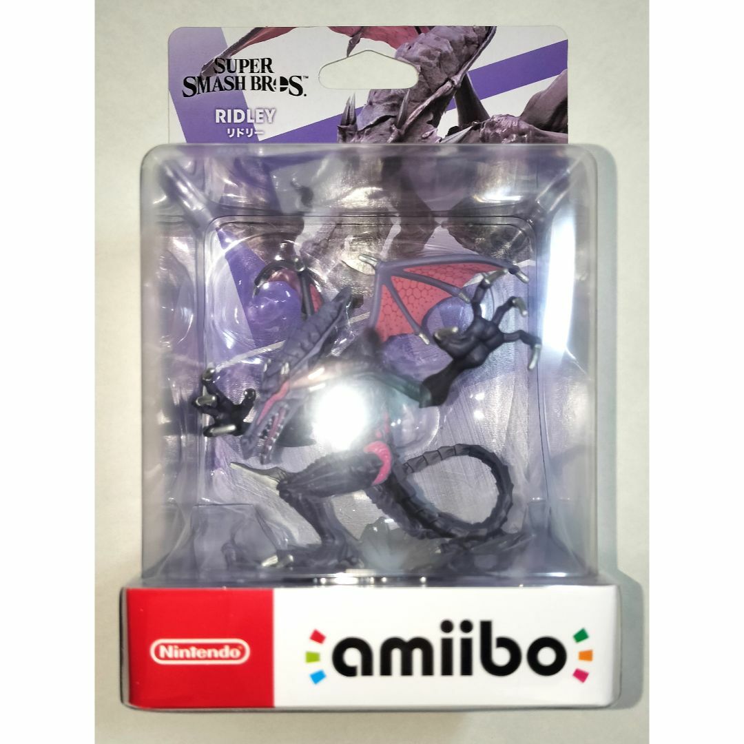 Nintendo Switch(ニンテンドースイッチ)のamiibo リドリー 大乱闘スマッシュブラザーズシリーズ メトロイド アミーボ エンタメ/ホビーのフィギュア(ゲームキャラクター)の商品写真