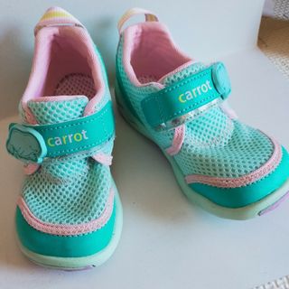 ムーンスターキャロット(moonSTAR carrot)のaimi様専用美品！ ムーンスター 女の子 シューズ Carrot 14.5cm(スニーカー)