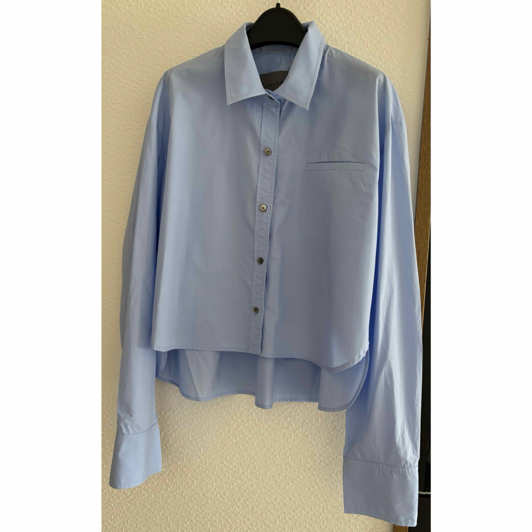 L'Appartement DEUXIEME CLASSE(アパルトモンドゥーズィエムクラス)のL'Appartement / MINITZ short shirt レディースのトップス(シャツ/ブラウス(長袖/七分))の商品写真