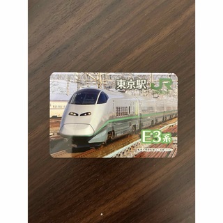 ジェイアール(JR)の東京駅・E3系ステッカー(鉄道)