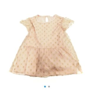 ベビーギャップ(babyGAP)のbabygap☆新品☆80☆星柄チュールワンピース(ワンピース)