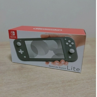 Nintendo　SwitchLite　グレー(携帯用ゲーム機本体)