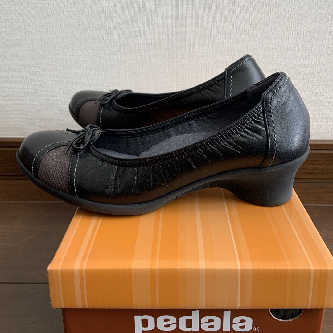 Pedala（asics）(ペダラ)のアシックスウォーキング　pedala  パンプス　ブラック レディースの靴/シューズ(ハイヒール/パンプス)の商品写真