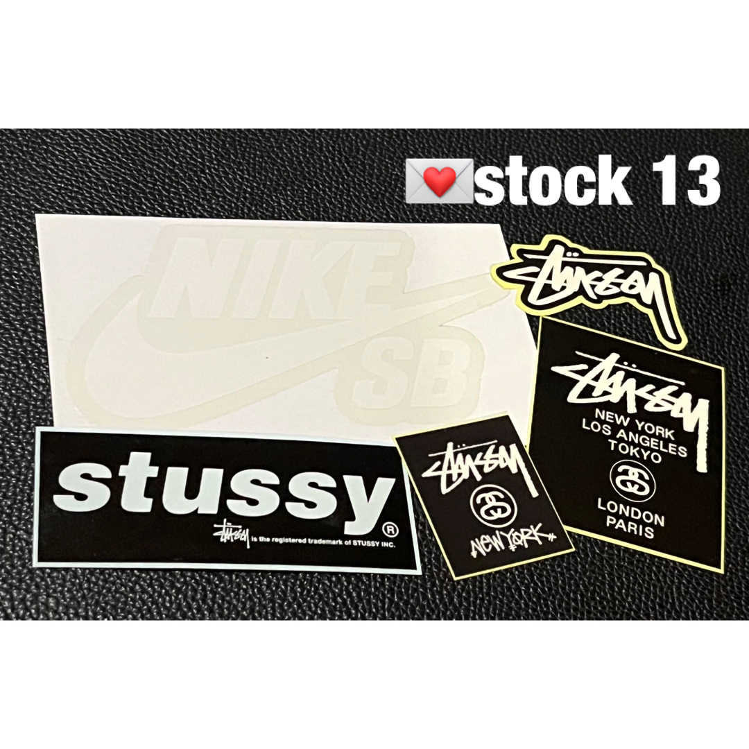 STUSSY(ステューシー)のSTUSSY & NIKE Sticker ステューシー 💌stock13 メンズのファッション小物(その他)の商品写真