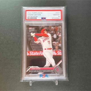 【PSA10】大谷翔平 2023 Topps now(24時間限定販売カード) (シングルカード)