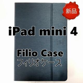トゥッカーノ iPad mini 4 / 5 手帳型 ケース ネイビー(その他)