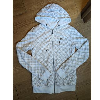 バーバリーブルーレーベル(BURBERRY BLUE LABEL)のチェックのパーカー(パーカー)