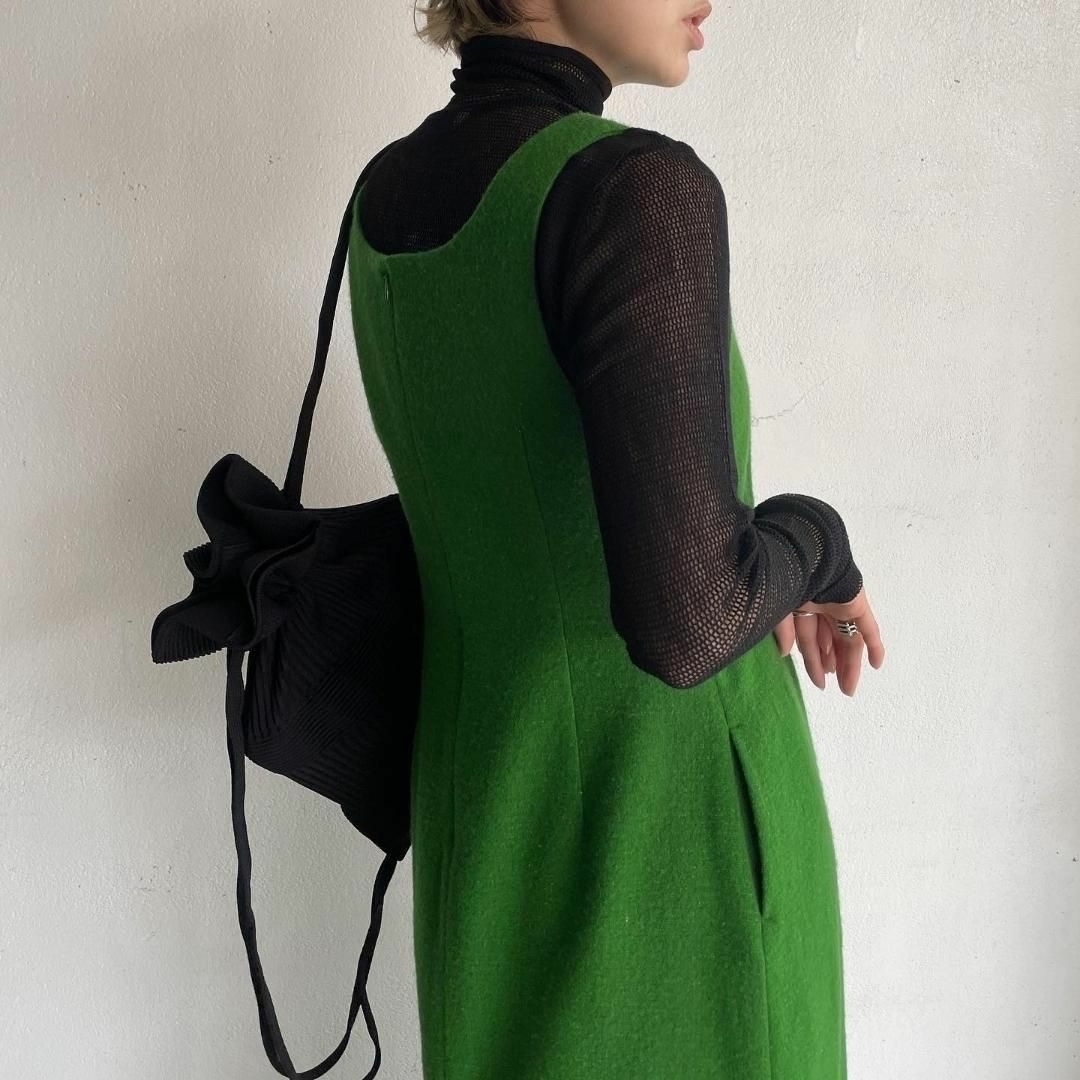 AURALEE(オーラリー)の【新品未使用】AURALEE WOOL CASHMERE LIGHT DRESS レディースのワンピース(ロングワンピース/マキシワンピース)の商品写真