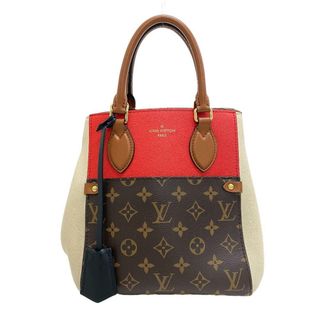 ルイヴィトン(LOUIS VUITTON)のルイヴィトン LOUIS VUITTON ハンドバッグ
 モノグラム フォールドトートPM M45389 レッド(ハンドバッグ)